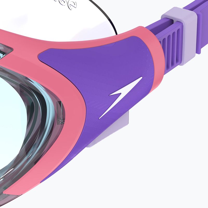 Mască de înot pentru copii Speedo Biofuse 2.0 pink lemonade / steel 5