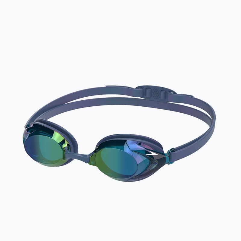 Ochelari de înot pentru copii Speedo Vanquisher 3.0 Mirror LTD Junior nocturnal / cobalt / aurora mirror