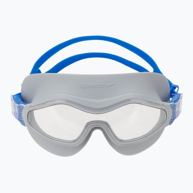 Mască de înot Speedo Hydrosity light cement / clear 2
