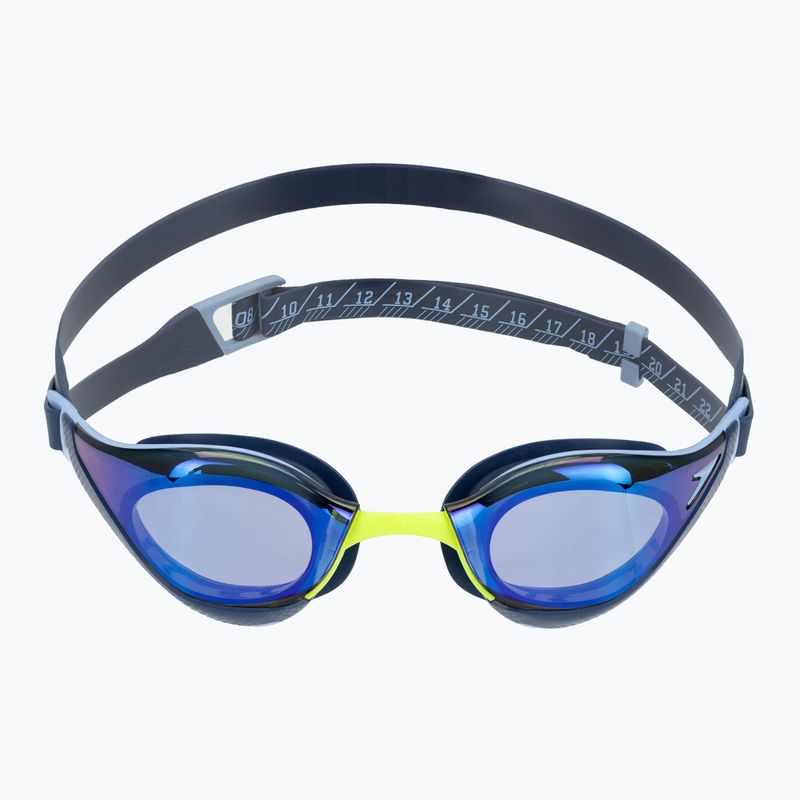Ochelari de înot Speedo Fastskin Pure Focus Mirror sugar blue / smoke / iris mirror 2