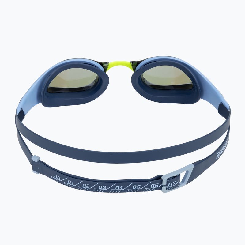 Ochelari de înot Speedo Fastskin Pure Focus Mirror sugar blue / smoke / iris mirror 4