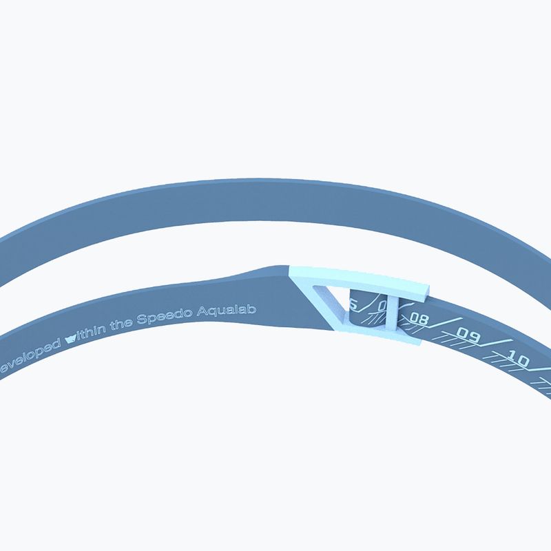 Ochelari de înot Speedo Fastskin Pure Focus Mirror sugar blue / smoke / iris mirror 6