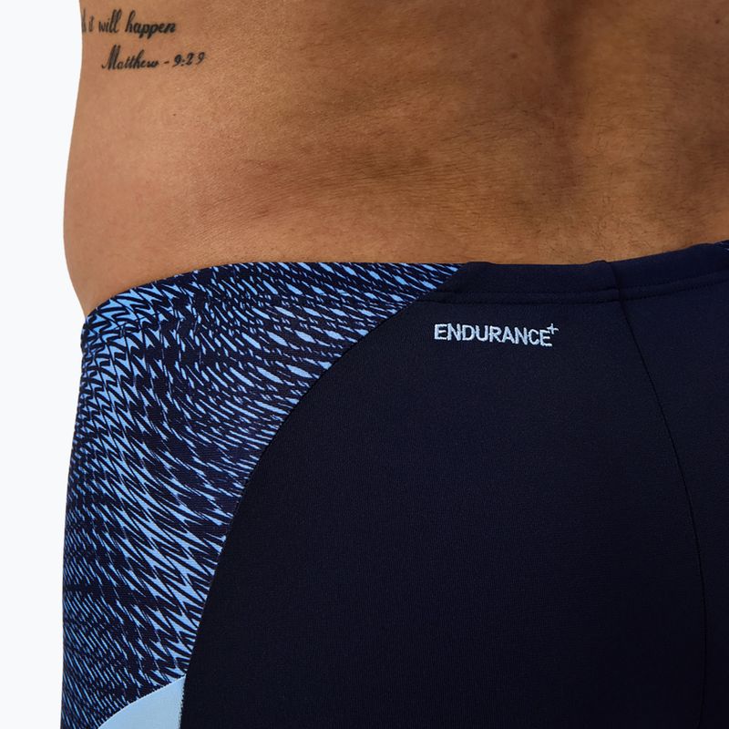 Jammeri de înot pentru bărbați Speedo Endurance+ MAX Splice Jammer navy/sugar blue 6