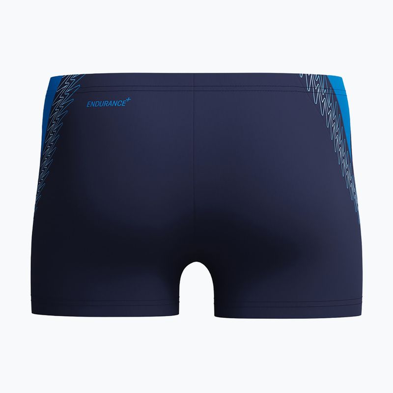 Boxeri de înot pentru bărbați Speedo Hyper Boom Splice true peacoat/lagoon blue 2