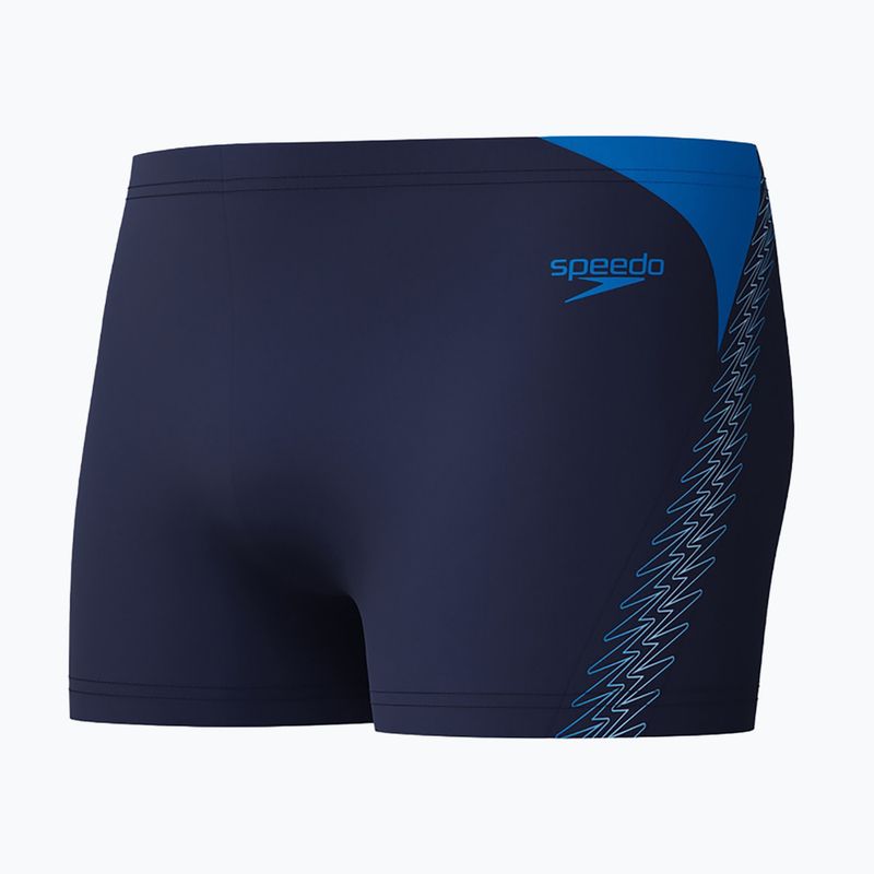 Boxeri de înot pentru bărbați Speedo Hyper Boom Splice true peacoat/lagoon blue 3
