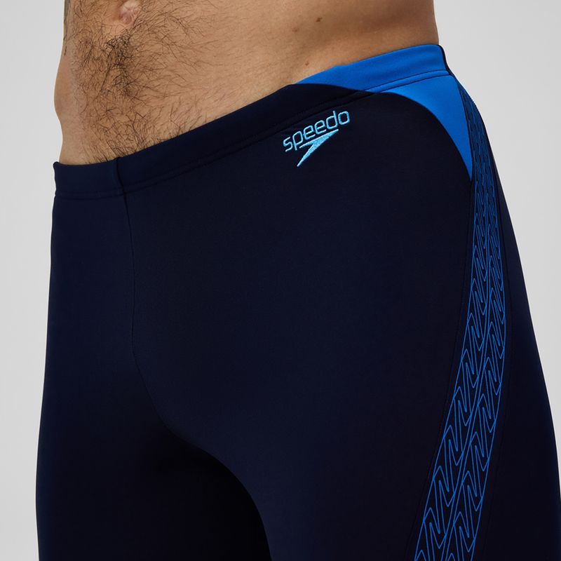 Jamere de înot pentru bărbați Speedo Hyper Boom Splice peacoat/lagoon blue 5