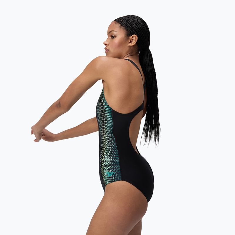 Costum de baie întreg pentru femei Speedo Digital Printed Medalist turquoise gem 4