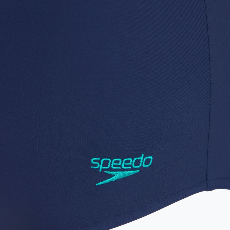 Costum de baie întreg pentru femei Speedo Shaping Contour Eclipse Printed turquoise gem 3