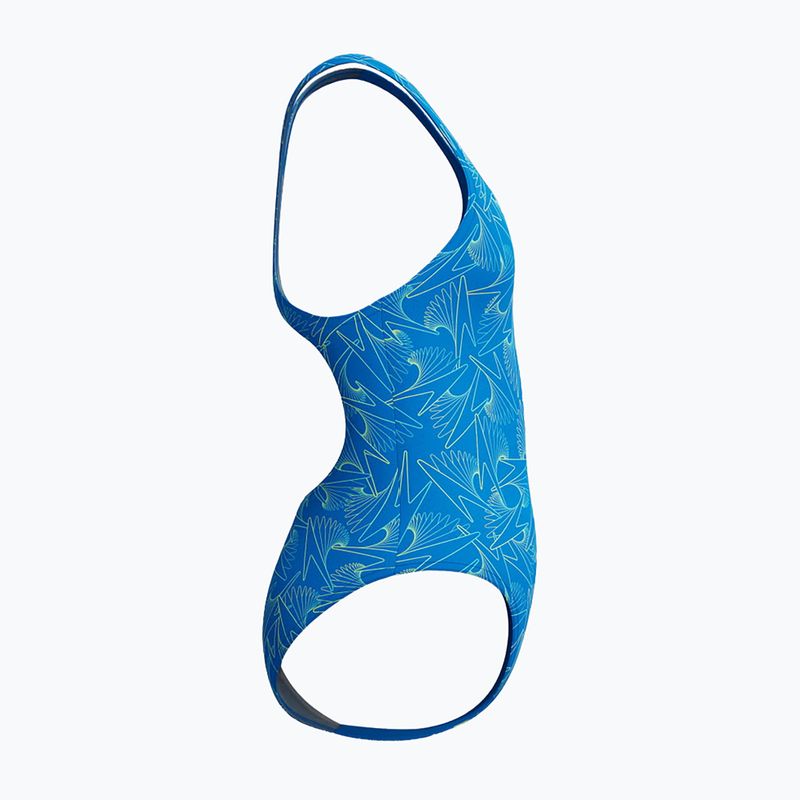 Costum de baie întreg pentru copii Speedo HyperBoom Allover Medalist lagoon blue/celeste 4