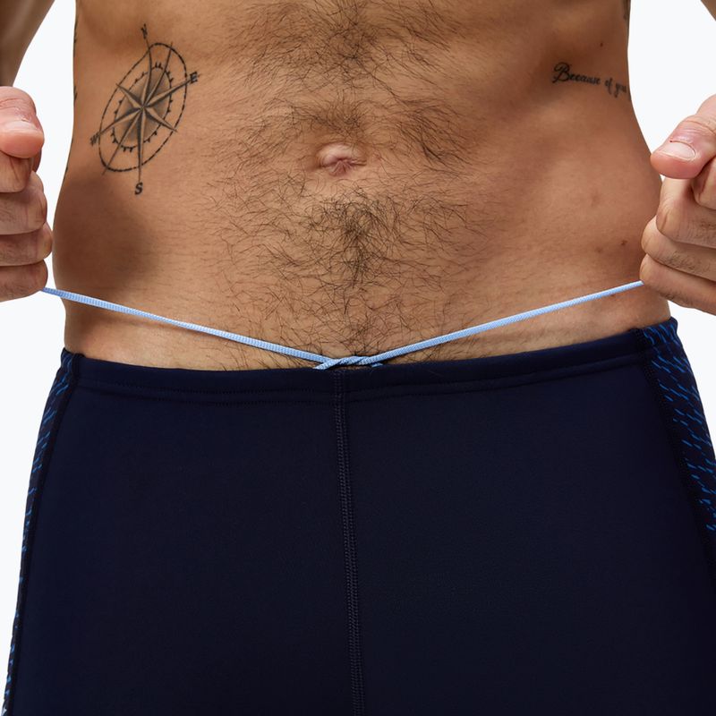 Boxeri de înot pentru bărbați Speedo Endurance+ Tech Panel Aquashort navy/sugar blue 6