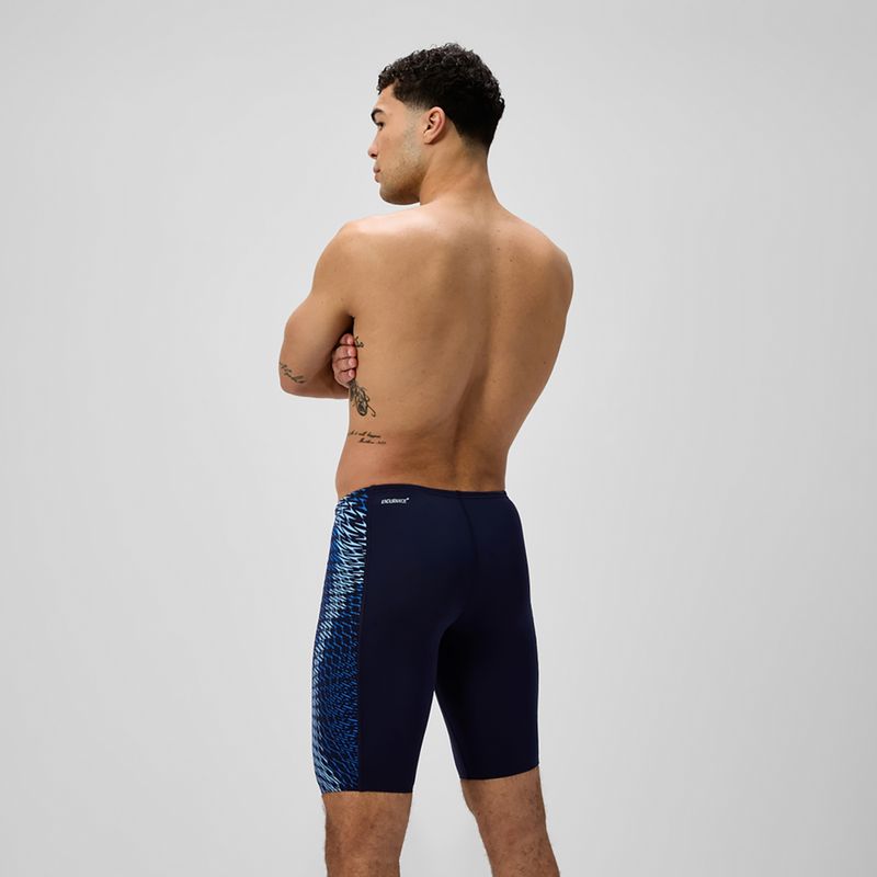 Jammeri de înot pentru bărbați Speedo Endurance+ Tech Panel Jammer navy/sugar blue 3
