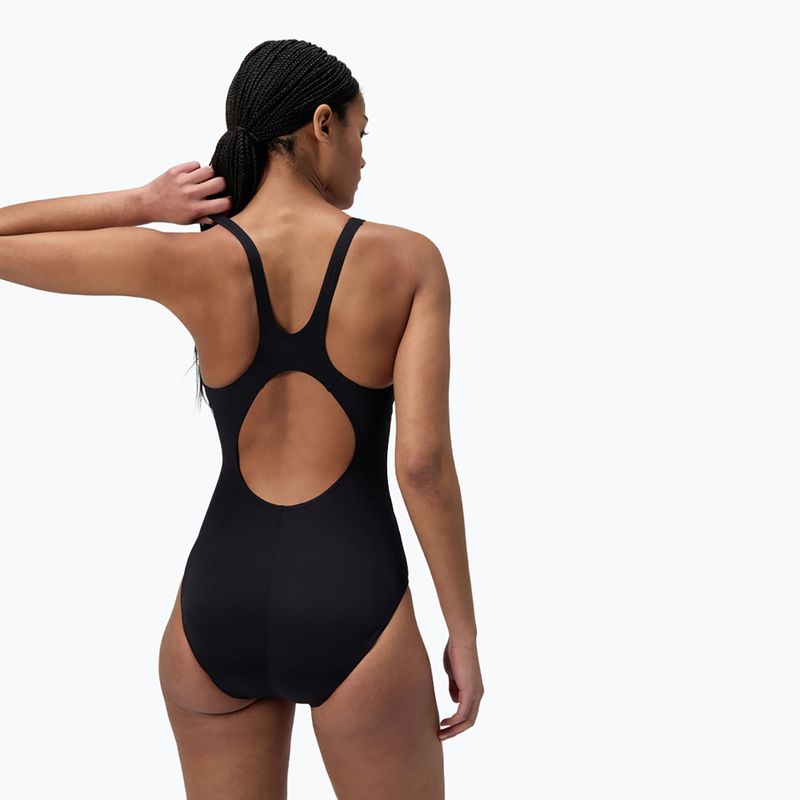 Costum de baie întreg pentru femei Speedo HyperBoom Placement Muscleback alfalfa green 3