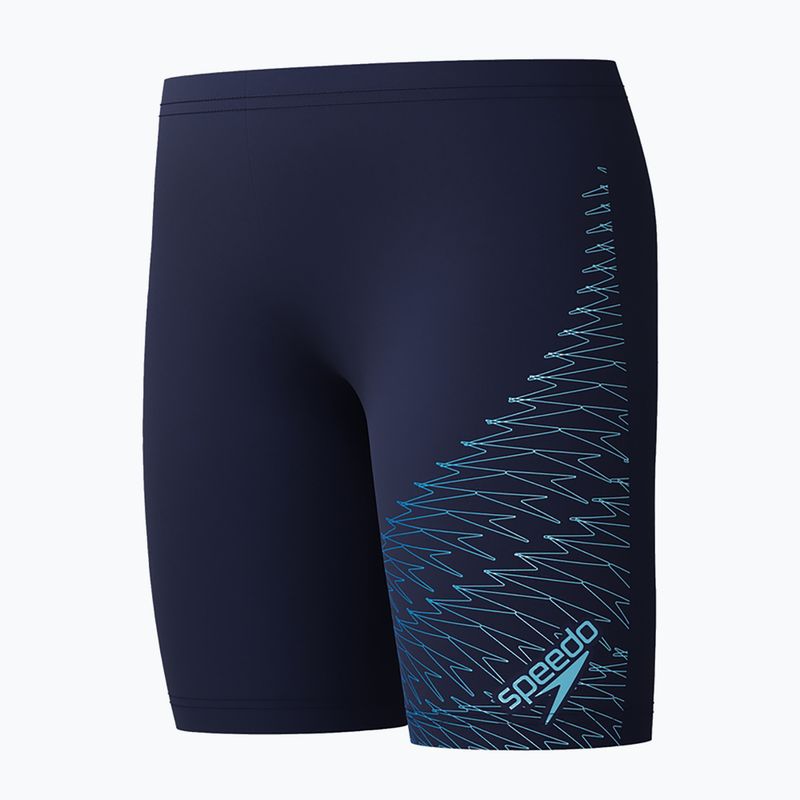 Jammere de înot pentru copii Speedo Medley Logo peacoat/sugar blue 3