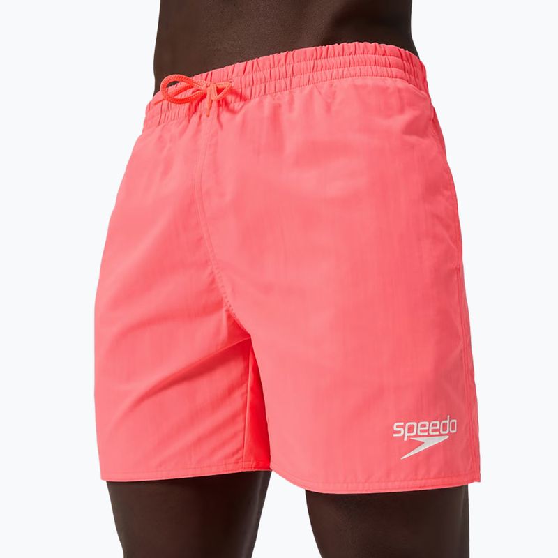Pantaloni scurți de baie pentru bărbați Speedo Essentials 16" black/neon coral 5