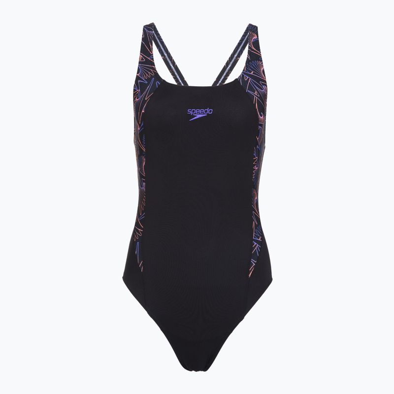 Costum de baie întreg pentru femei Speedo HyperBoom Splice Muscleback bright peach