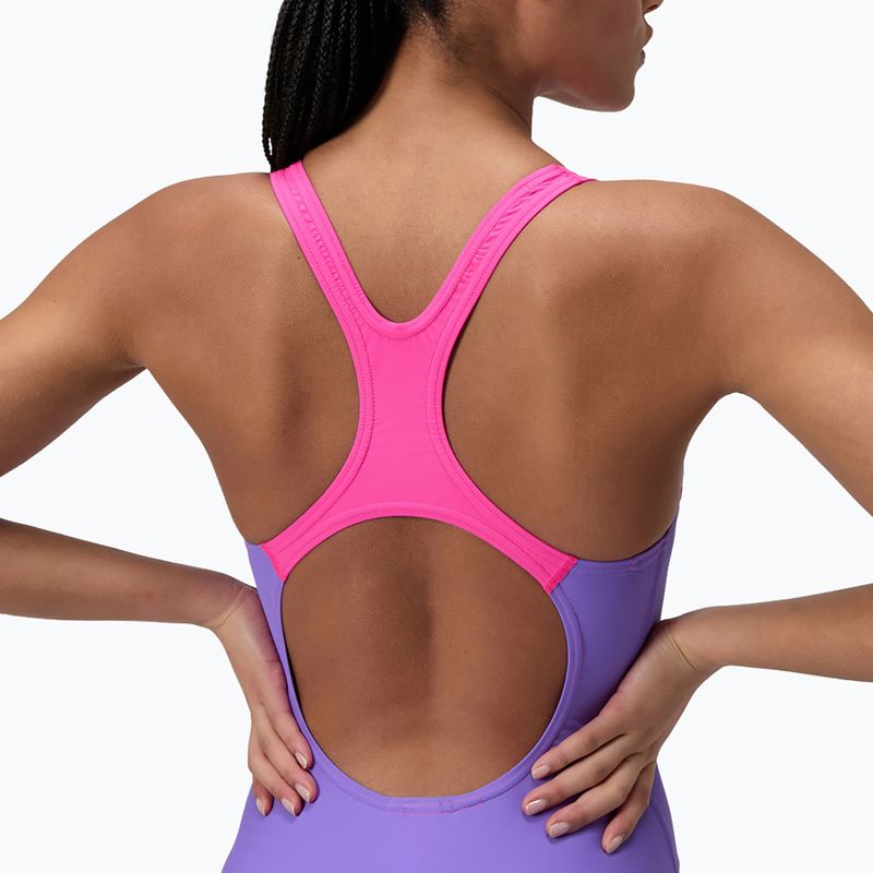 Costum de baie întreg Speedo Medley Logo Medalist indigo glow 6