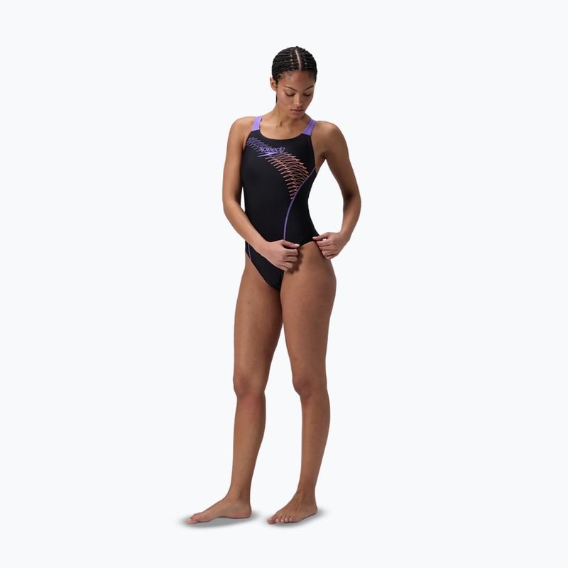 Costum de baie întreg Speedo Medley Logo Medalist bright peach 2