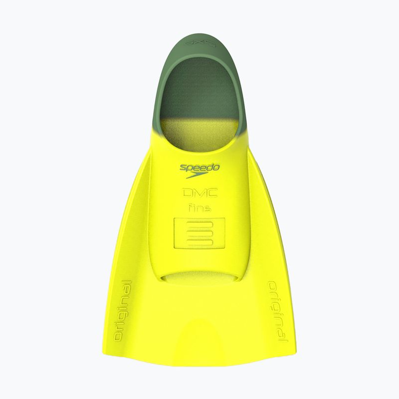 Aripioare de înot Speedo DMC Original galben hiper/olive 2