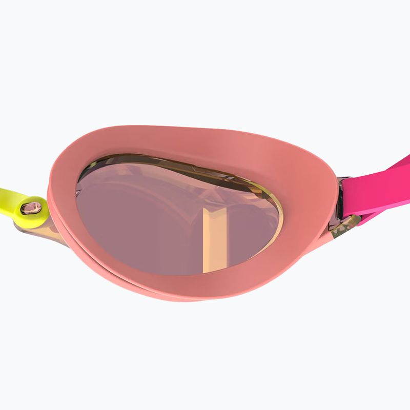 Ochelari de înot Speedo Fastskin Speedsocket 2 Mirror neon melon/vermilion/gold mirror 4