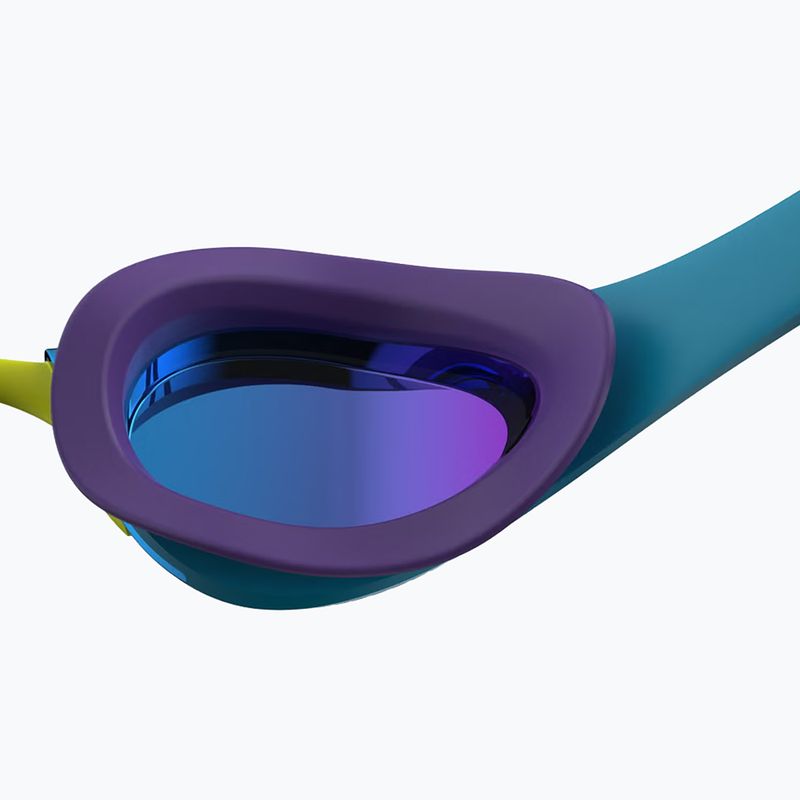 Ochelari de înot Speedo Fastskin Pure Focus Mirror mayan blue/cobalt/tropical horizon 4
