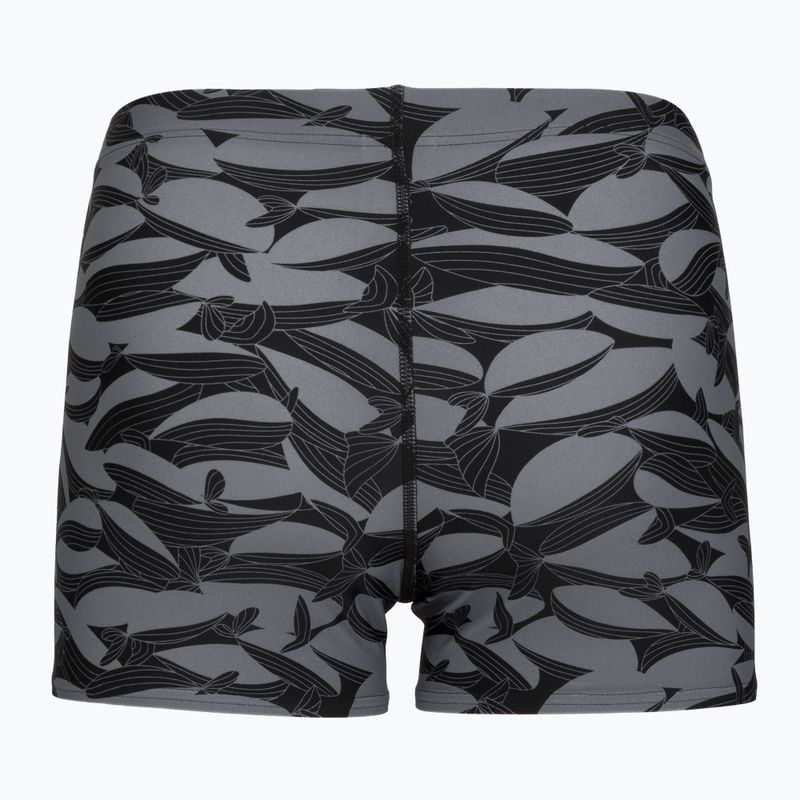 Boxeri de baie pentru bărbați Speedo Print Beachstar Square Leg Anthracite/Coin Grey 6