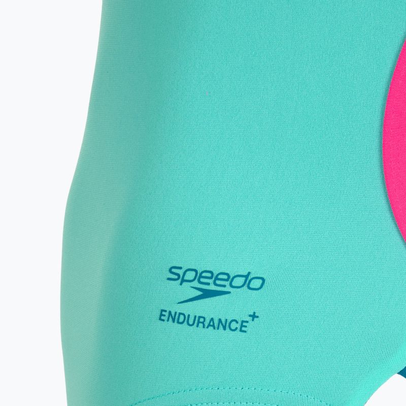 Costum de înot întreg pentru femei Speedo Solid Tri aqua breeze 3
