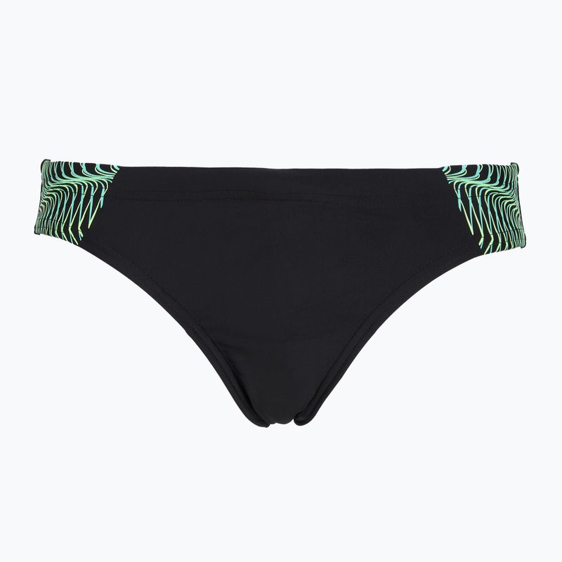 Costum de baie din două piese pentru femei Speedo Placement Raceback 2pc anthracite/clover 6