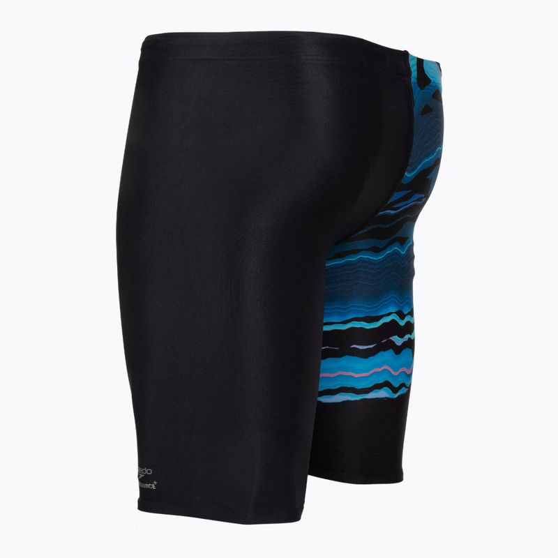 Jammer de înot pentru bărbați Speedo Placement Aquashort canyon ombre/black 3