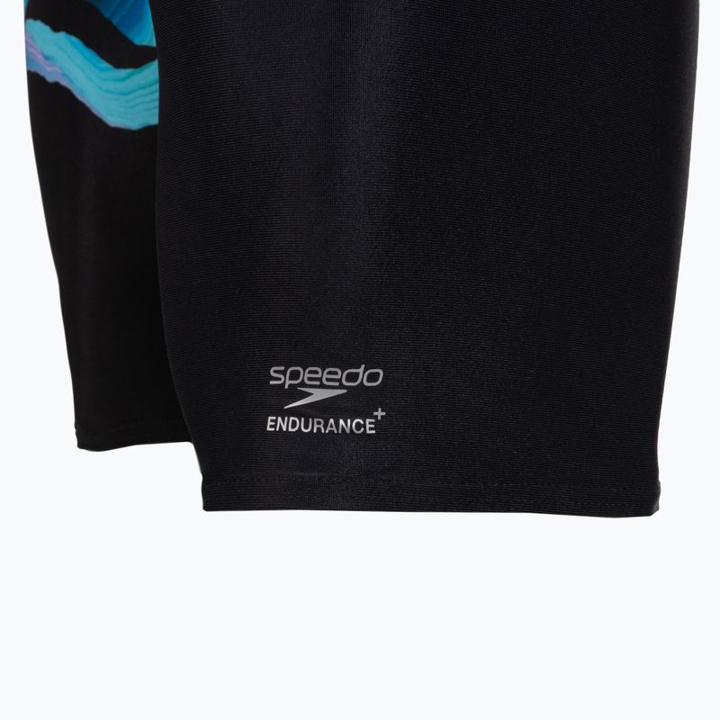 Jammer de înot pentru bărbați Speedo Placement Aquashort canyon ombre/black 4
