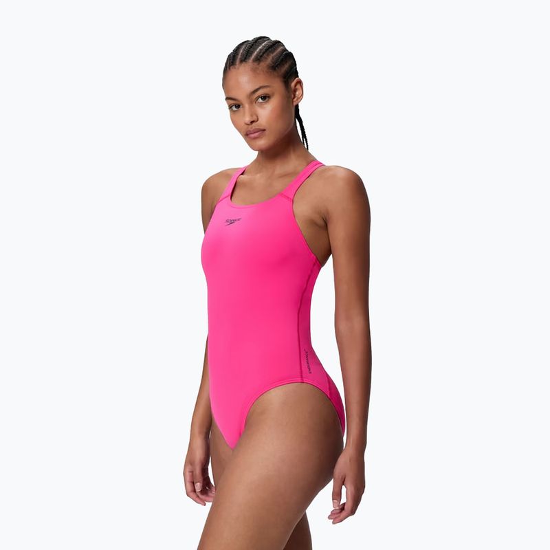Costum de baie întreg pentru femei Speedo ECO Endurance+ Medalist margarita pink 3