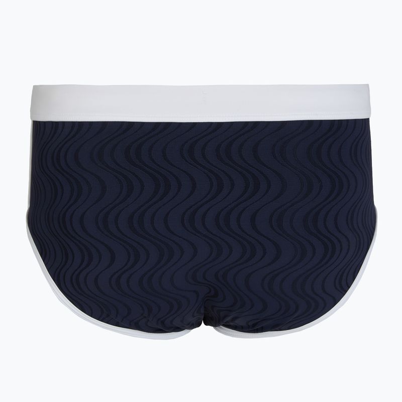 Slipuri de înot pentru bărbați Speedo Texture Brief 3.5" peacoat 2