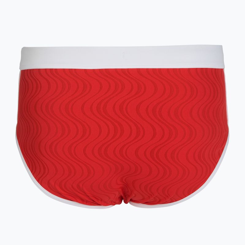 Slipuri de înot pentru bărbați Speedo Texture Brief 3.5" high risk red 2