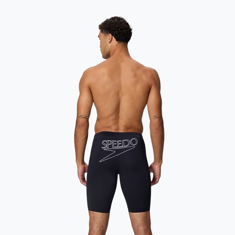 Jammer de înot pentru bărbați Speedo Endurance+ Logo Jammer anthracite 2