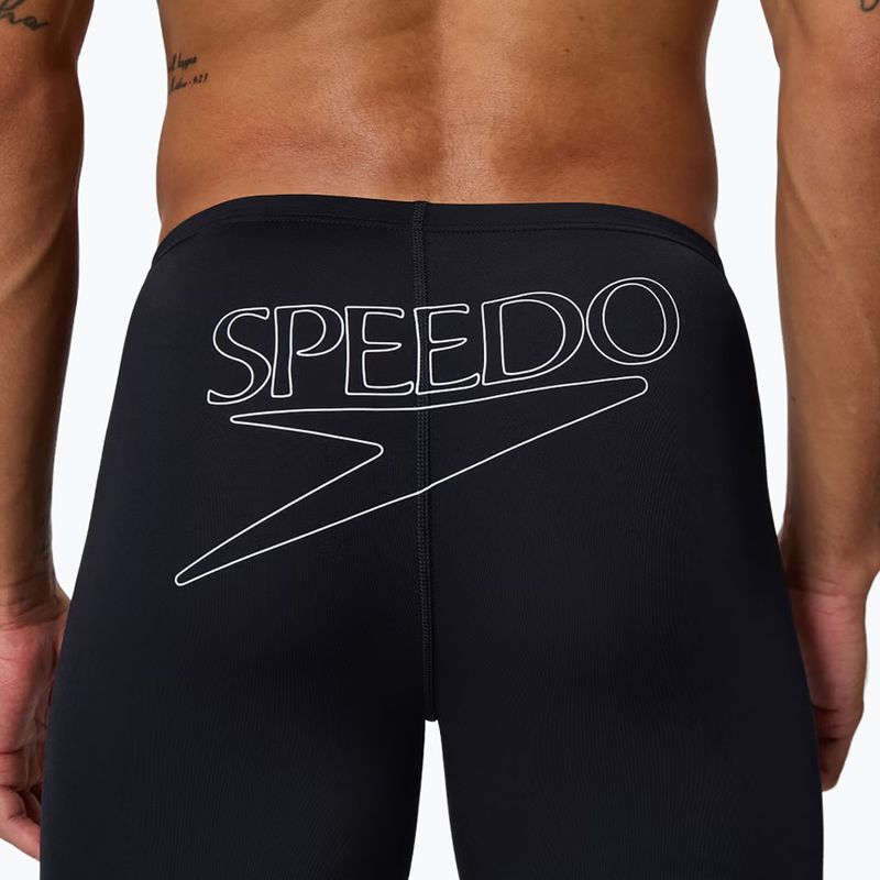 Jammer de înot pentru bărbați Speedo Endurance+ Logo Jammer anthracite 5