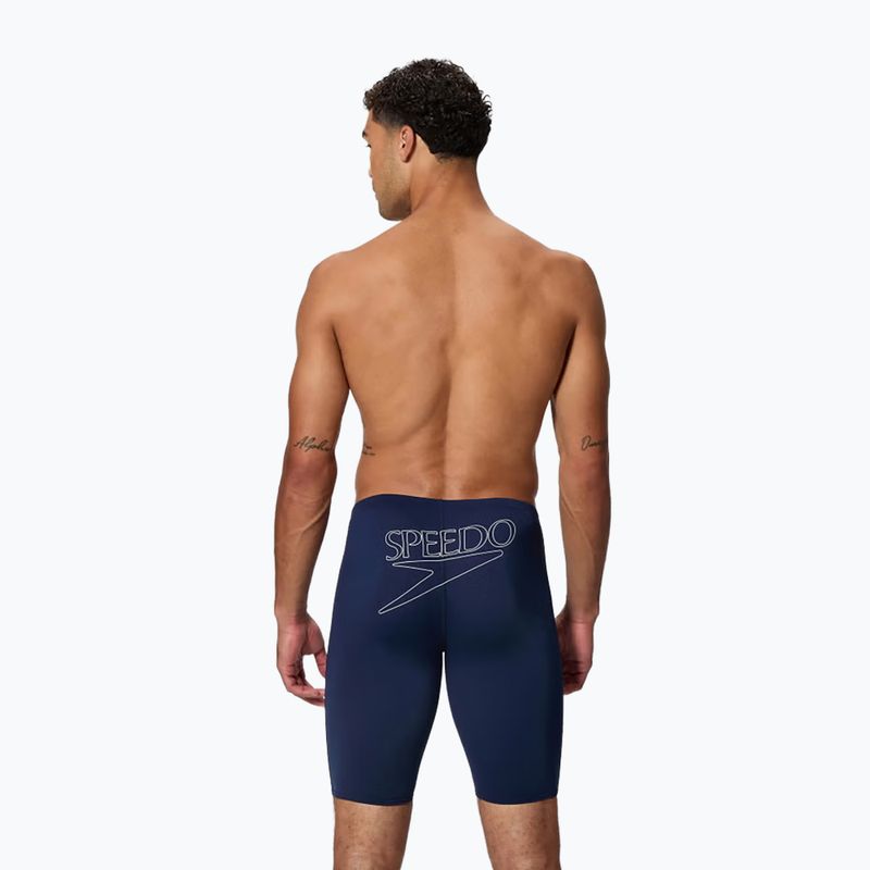 Jammer de înot pentru bărbați Speedo Endurance+ Logo Jammer peacoat 2