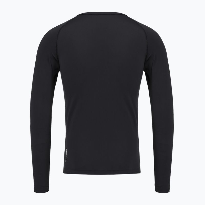 Longsleeve de înot pentru bărbați Speedo Endurance+ Logo Rash Guard anthracite 2