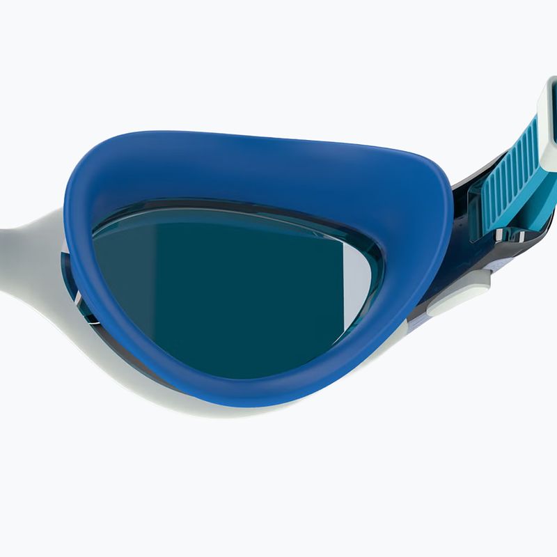Ochelari de înot pentru femei Speedo Biofuse 2.0 Mirror light honeydew/cobalt/silver mirror 4