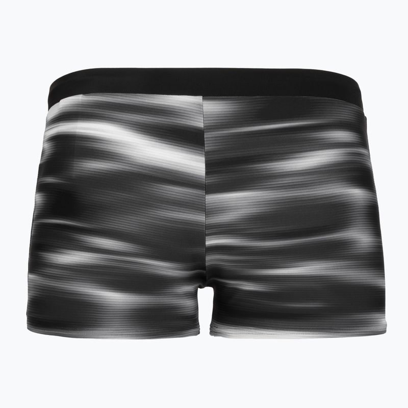 Boxeri de înot Speedo Valmilton Aquashort anthracite/white 2