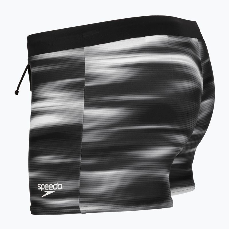 Boxeri de înot Speedo Valmilton Aquashort anthracite/white 3