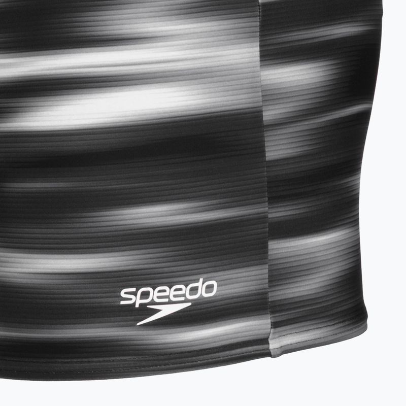 Boxeri de înot Speedo Valmilton Aquashort anthracite/white 4