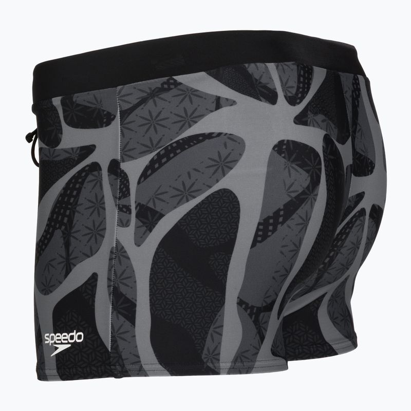 Boxeri de înot Speedo Valmilton Aquashort anthracite/lead grey 3