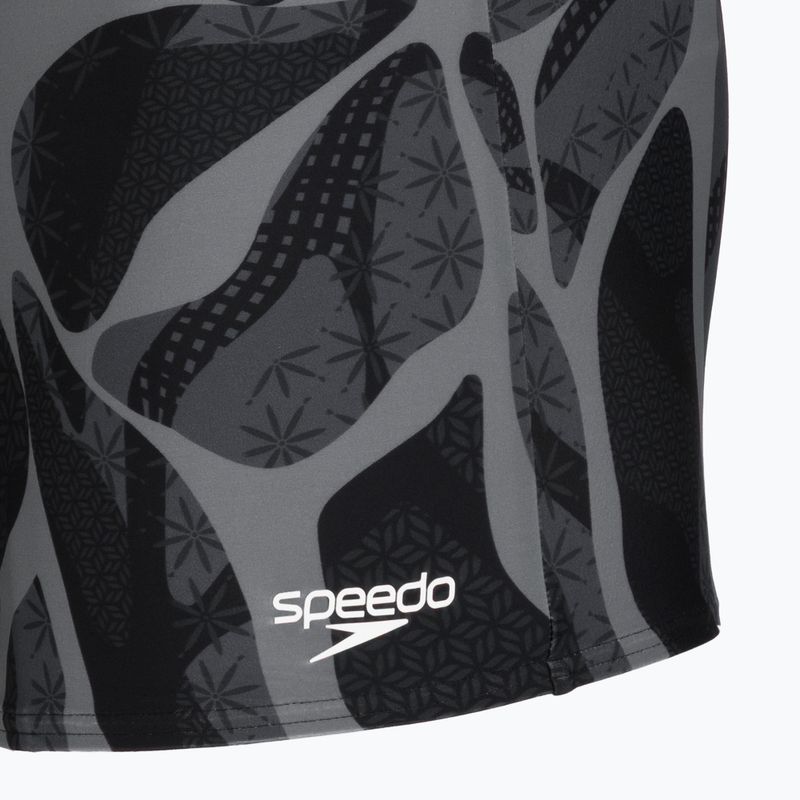 Boxeri de înot Speedo Valmilton Aquashort anthracite/lead grey 4