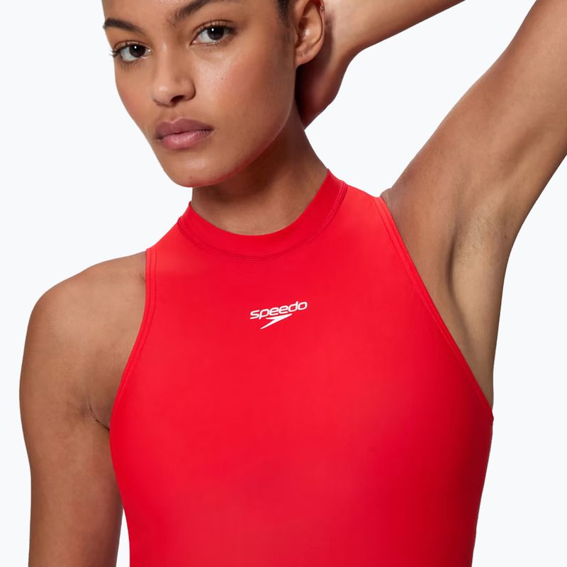 Costum de înot întreg pentru femei Speedo Hydrasuit high risk red 4