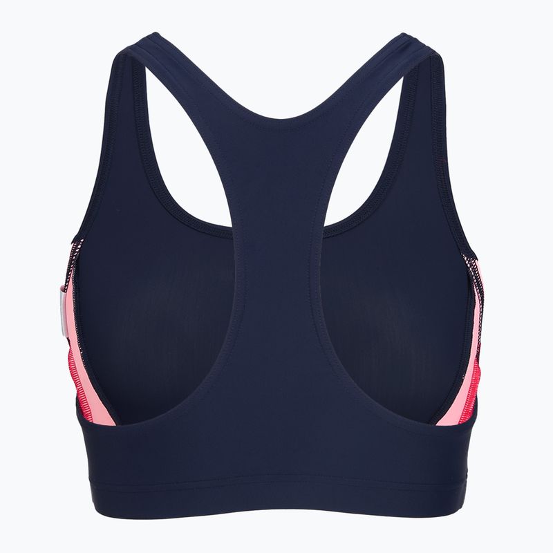 Costum de baie întreg pentru femei Speedo Colourblock Splice 2.0 peacoat/pink 4
