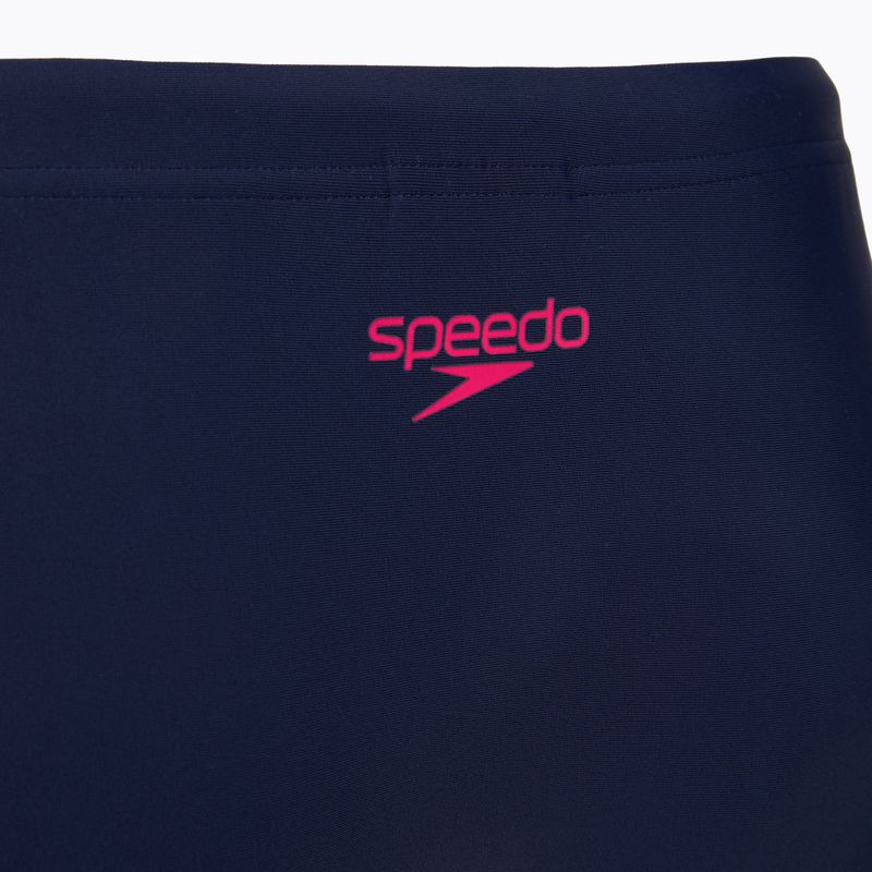 Costum de baie întreg pentru femei Speedo Colourblock Splice 2.0 peacoat/pink 8