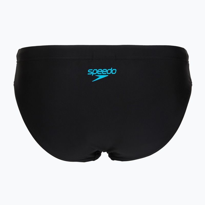 Costum de baie întreg pentru femei Speedo Colourblock Splice 2.0 anthracite/mayanblue 7