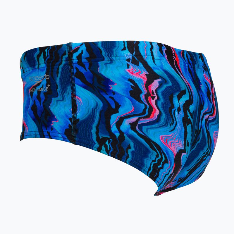 Boxeri de înot pentru bărbați Speedo ML Printed 13.5 cm Brief canyon ombre/black 3