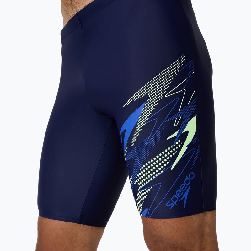 Jammer-uri de baie pentru bărbați Speedo Medley Logo Jammer peacoat/deep sapphire 8