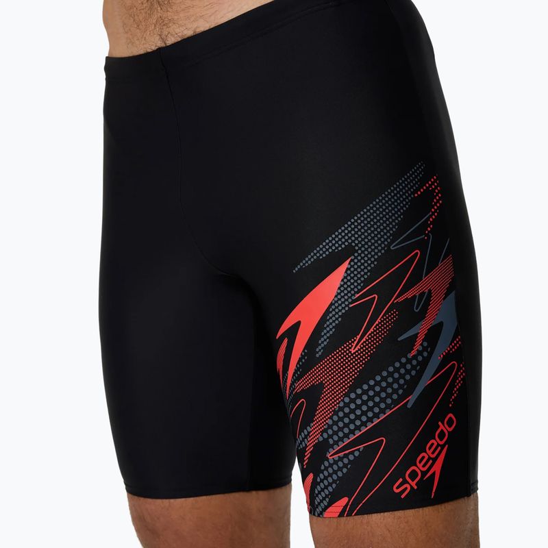 Jammer-uri de baie pentru bărbați Speedo Medley Logo Jammer anthracite/hrr 5