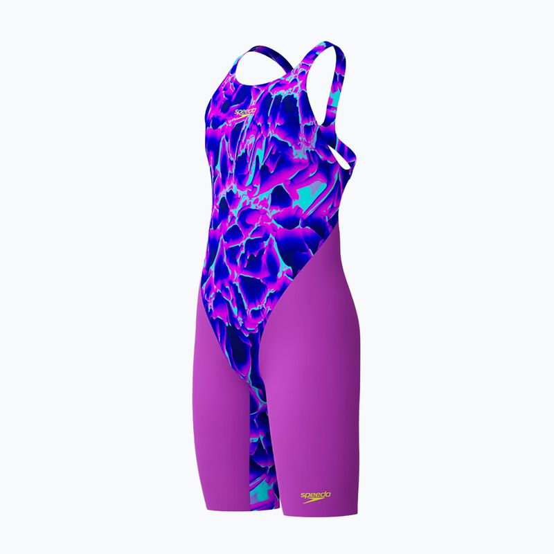 Costum de baie întreg pentru copii Speedo Fastskin Endurance+ Max Openback Kneeskin cavecurrent 3